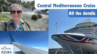 Mediterranean Fly Cruise 🚢 Trip Announcement  PampO Cruises Azura  everything you need to know [upl. by Ainadi667]