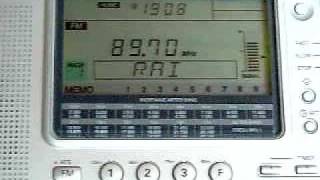 FM DX RAI 1 Italy 897 MHz received in Germany via SporadicE 02072008 [upl. by Athene]