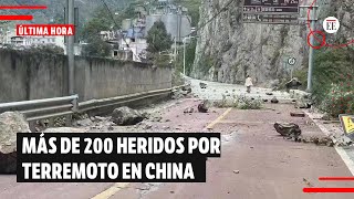 Terremoto en China deja más de 111 muertos y 200 heridos  El Espectador [upl. by Coffin433]