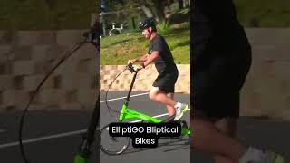 ElliptiGO Elliptical Bike Ride Outdoors with Zero Impact [upl. by Ettenahs666]