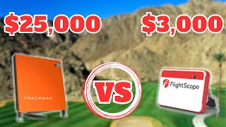 Trackman vs Flightscope In Depth Driver Comparison [upl. by Mcmullan]