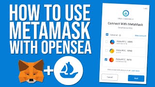 How To Use Opensea With Metamask Quick Tutorial [upl. by Noval]