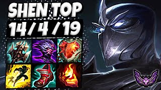 Shen vs Warwick  TOP  Lol Korea Master Patch 1422 ✅ [upl. by Kentiggerma94]