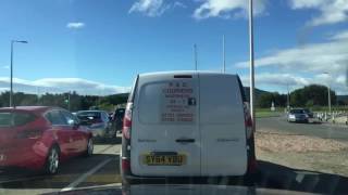 A9 Road Falkirk to Scrabster Harbour entire length time lapse [upl. by Eneleuqcaj]