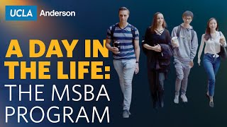 A Day in the Life The MSBA Program [upl. by Eanerb55]