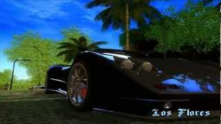 GTA SA  Pagani Zonda C12S Roadster [upl. by Eillah152]