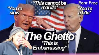 2024 Presidential Debate was GHETTO  Funniest Moments  Reaction [upl. by Pazice409]