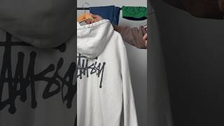 Apparel Care Apparel Refresh Spray on a classic Stüssy hoodie 🥼🫧 clean fashion refresh [upl. by Esilenna237]