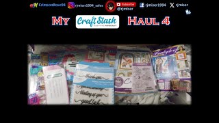 My CraftStash Haul 4 [upl. by Asirap445]