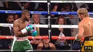 Logan Paul Vs Floyd Mayweather Full Fight Highlights 2021 [upl. by Asenev]