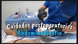 Cuidados postoperatorios abdominoplastia [upl. by Frazer]