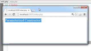 Constructors and Destructors PHP OOP [upl. by Antony]