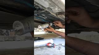 How to change fuel filter BMW 520d cartec cartecvlogs bmw520d [upl. by Aim]