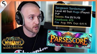 How to Install Parse Score  In Game Wow Logs [upl. by Lehcnom313]