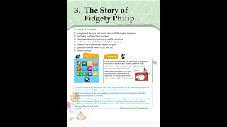 English LiteratureThe story of Fidgety Philip  In Hindi [upl. by Garges]