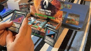 Star Trek Trouble With Tribbles collection by decipher discussion and pack opening [upl. by Dunham]