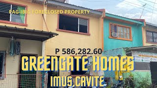 GREENGATE HOMES PHASE 1  PAGIBIG FORECLOSED PROPERTY  MURANG BAHAY [upl. by Nomae]