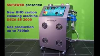 HHO Decarbonization  Engine Carbon Cleaning Machine Operating presentation [upl. by Idonna]