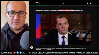 quotDA LIQUIDAREquot Medvedev attacca Zelensky quotfurioso coi generaliquot Russia avanza in LNR [upl. by Suidaht]