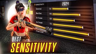 2024  BEST SENSITIVITY  FOR HEADSHOT  FREE FIRE SECRET 200 SENSITIVITY PlayGalaxy [upl. by Macdonald]