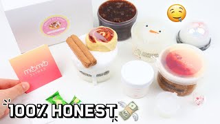 100 HONEST MOMOSLIMES REVIEW 60 CINNABUN SNOWMAN COOKIES ETC [upl. by Sefton]