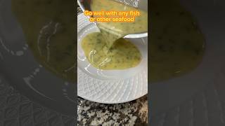 Lemon Butter Sauce lemonbuttersauce shorts [upl. by Nahshu]