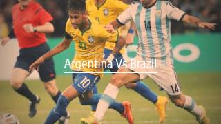 LIVE TV Argentina Vs Brazil [upl. by Amaso]