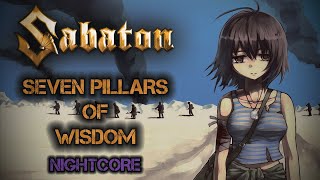 Female Cover SABATON – Seven Pillars of Wisdom NIGHTCORE by ANAHATA  Lyrics [upl. by Ennaharas269]