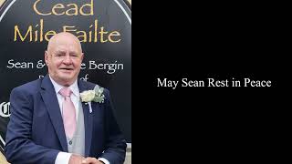 Drone footage and Funeral Procession of Sean Bergin [upl. by Yretsym55]