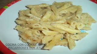 Macarrones con atún en robot de cocina  httpswwwrecetasconrobotcom [upl. by Kitti]