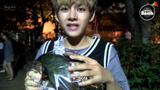 Bangtan Boys Jugando con el globo de helium Sub español [upl. by Demha]