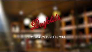 How to serve fortified wine  Penfolds [upl. by Jennica]