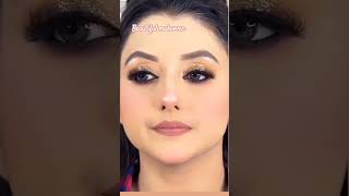 makeuptutorial makeuplover bridalmakeup lovestatus sajnavesajna makeupartist [upl. by Raddi]