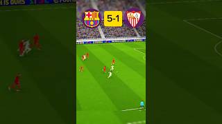 Barcelona vs Sevilla 51 highlights All goals 2024 HD barcelona sevilla [upl. by Nairbo]