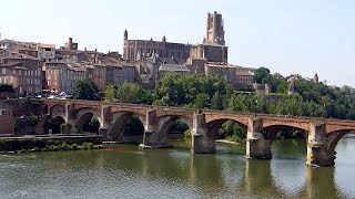 Albi Part 1  Vue générale de la ville HD [upl. by Bonne]