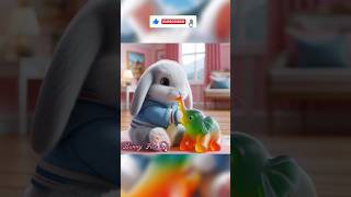 Makan gummy gajah yum yum yum cartoon kelincilucu funny cute animation [upl. by Dennis262]