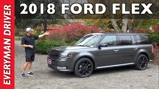 Heres the 2018 Ford Flex 3Row 7 Passenger SUV Review on Everyman Driver [upl. by Sherline]