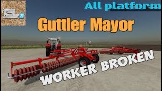 Guttler Mayor  New mod for all platforms on FS22 [upl. by Joaquin59]