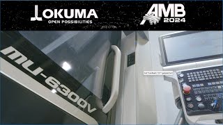 AMB2024  Machining Center MU6300V [upl. by Ayam]