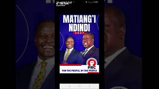 Tutafika pale duet rigathigachaguaspeech rigathi news ruto kenyanpoliticians raila africa [upl. by Eadrahs]