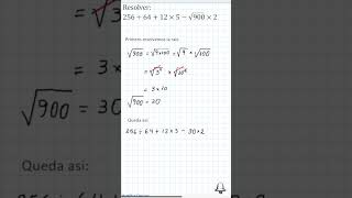 Operaciones combinadas matematicas mateplus nombramientodocente aritmetica primaria maths [upl. by Service]