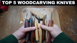 Top 5 Best Woodcarving Knives For Beginners According to a Woodcarver [upl. by Hagen]