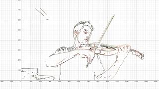 Mendelssohn Violin Concerto in Desmos [upl. by Eenttirb]