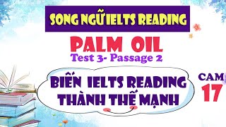 Ielts reading 17  test 3  passage 2  Palm Oil [upl. by Carson869]