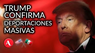 Trump confirma que combatirá inmigración ilegal con recursos militares y emergencia nacional [upl. by Thoma]