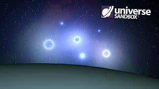 What If Uranus Was Replaced With Blue Stars Universe Sandbox ² [upl. by Haerle189]