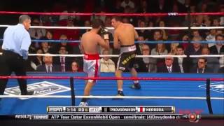 Ruslan Provodnikov vs Mauricio Herrera [upl. by Teahan]