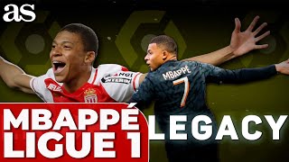 KYLIAN Mbappés LIGUE 1  LEGACY of a PLAYER [upl. by Llyrehc]