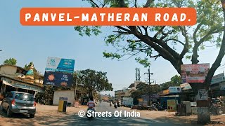 Explore  PANVEL MATHERAN ROAD Hotspot for upcoming Residential Projects STREETS OF INDIA [upl. by Anillehs]