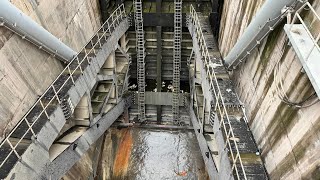 Opening Spillway Gate [upl. by Nedrob]